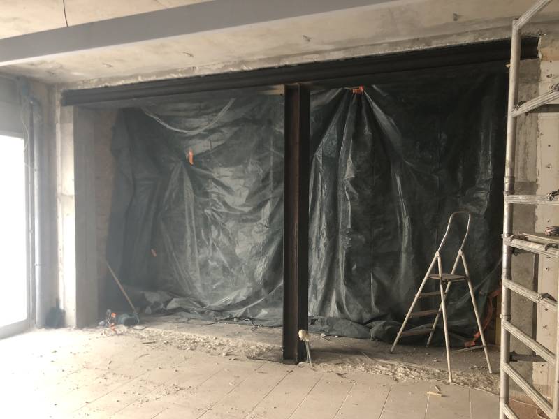 Reprise en sous œuvre pour ouverture sur mur porteur avec poutrelle à Aix-en-Provence et dans les Bouches-du-Rhône